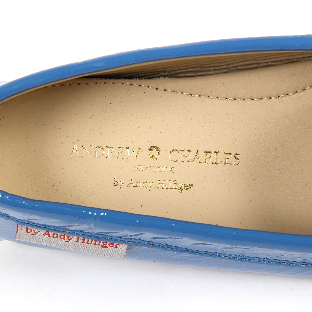 Mocasines Andrew Charles para mujer, color azul MAX