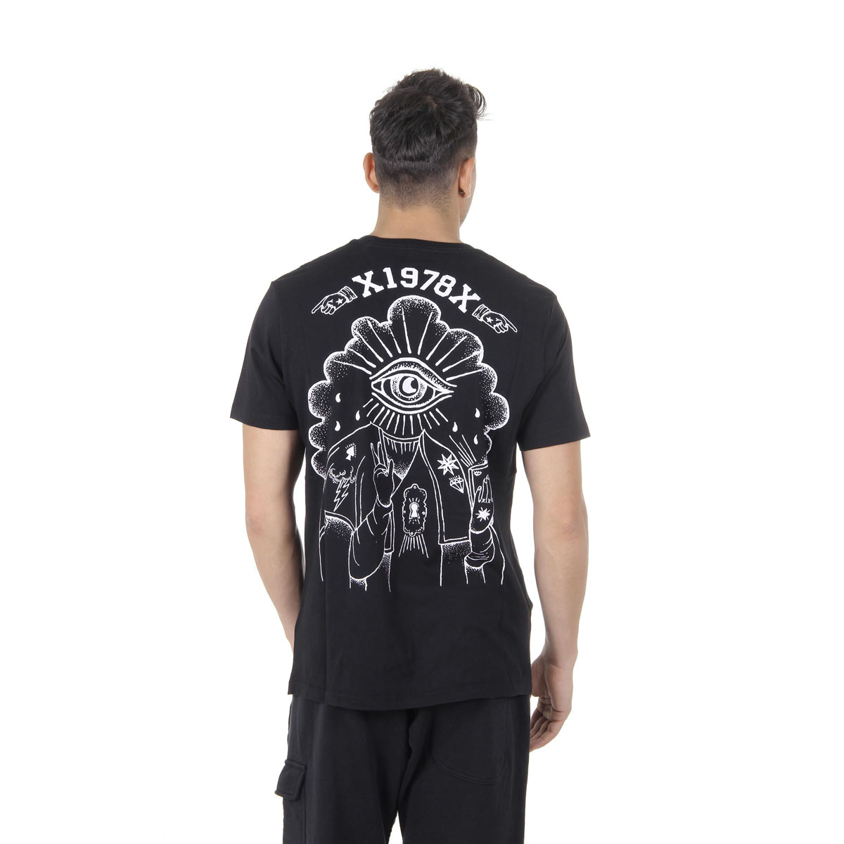 Diesel Mens T-Shirt Short Sleeves Round Neck 00SHC0 0JAHZ 900 T-OKE