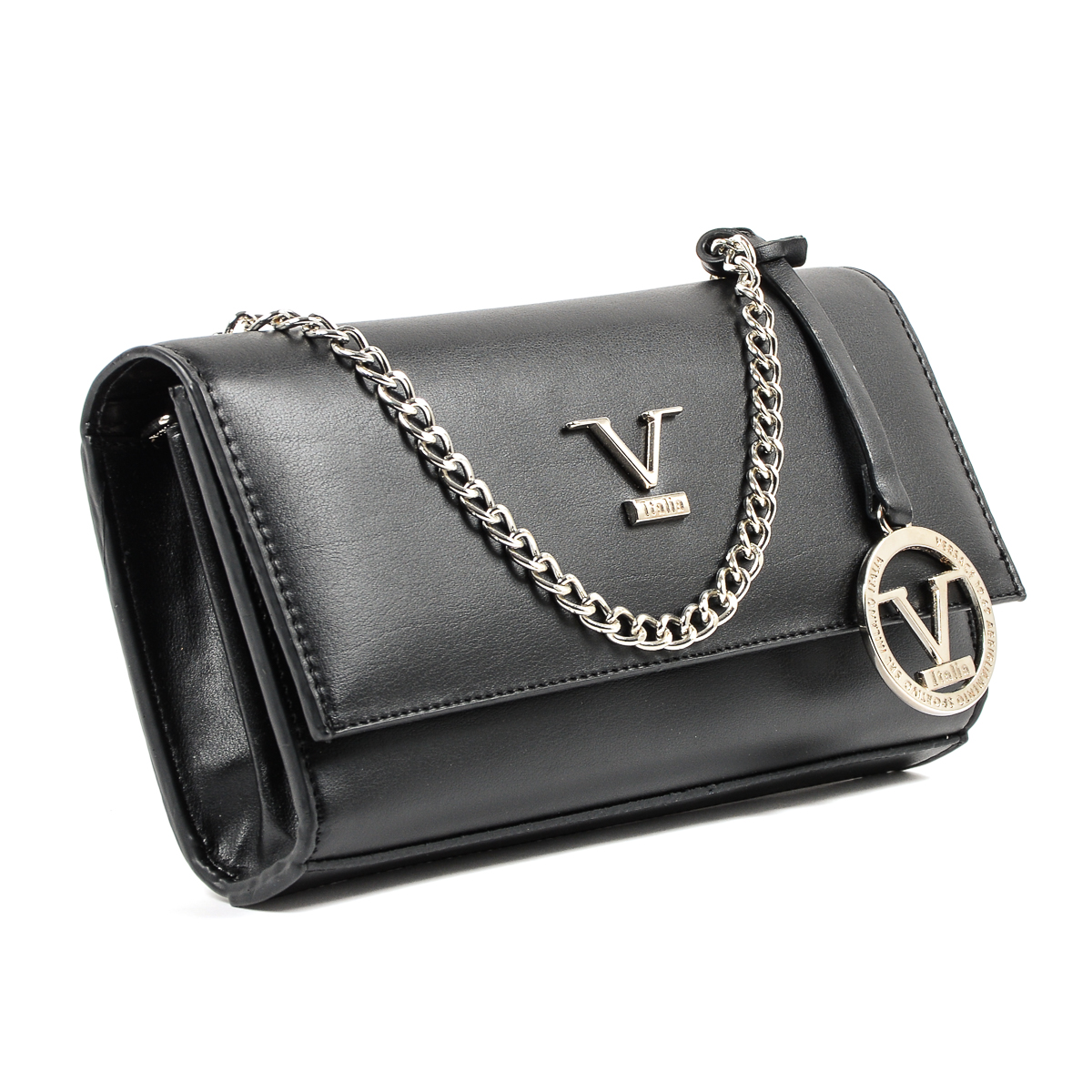 V 1969 Italia Womens Handbag Black BOLLA