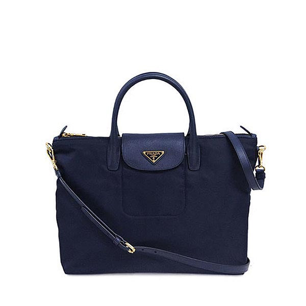 Bolso de compras Prada BN2541 Azul