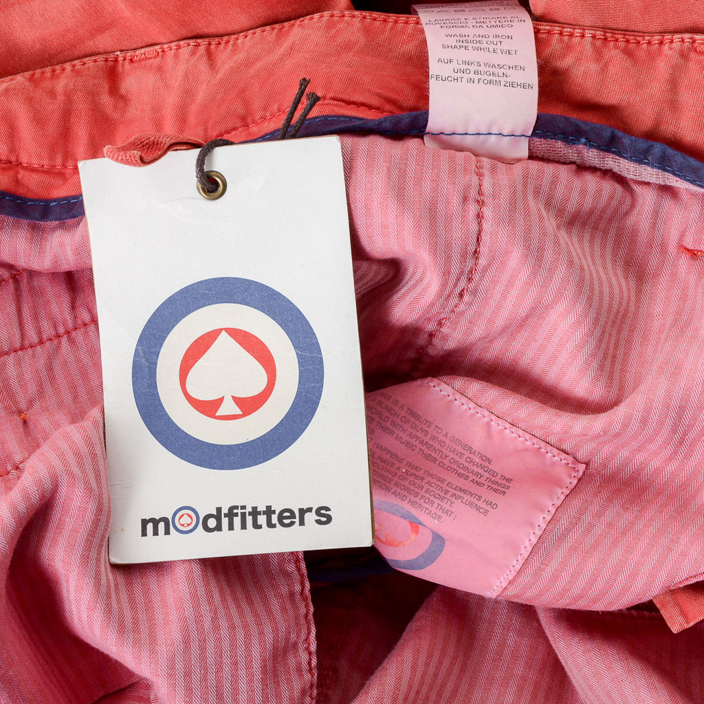 Pantalones Modfitters para hombre rosa COMFORT JUICE