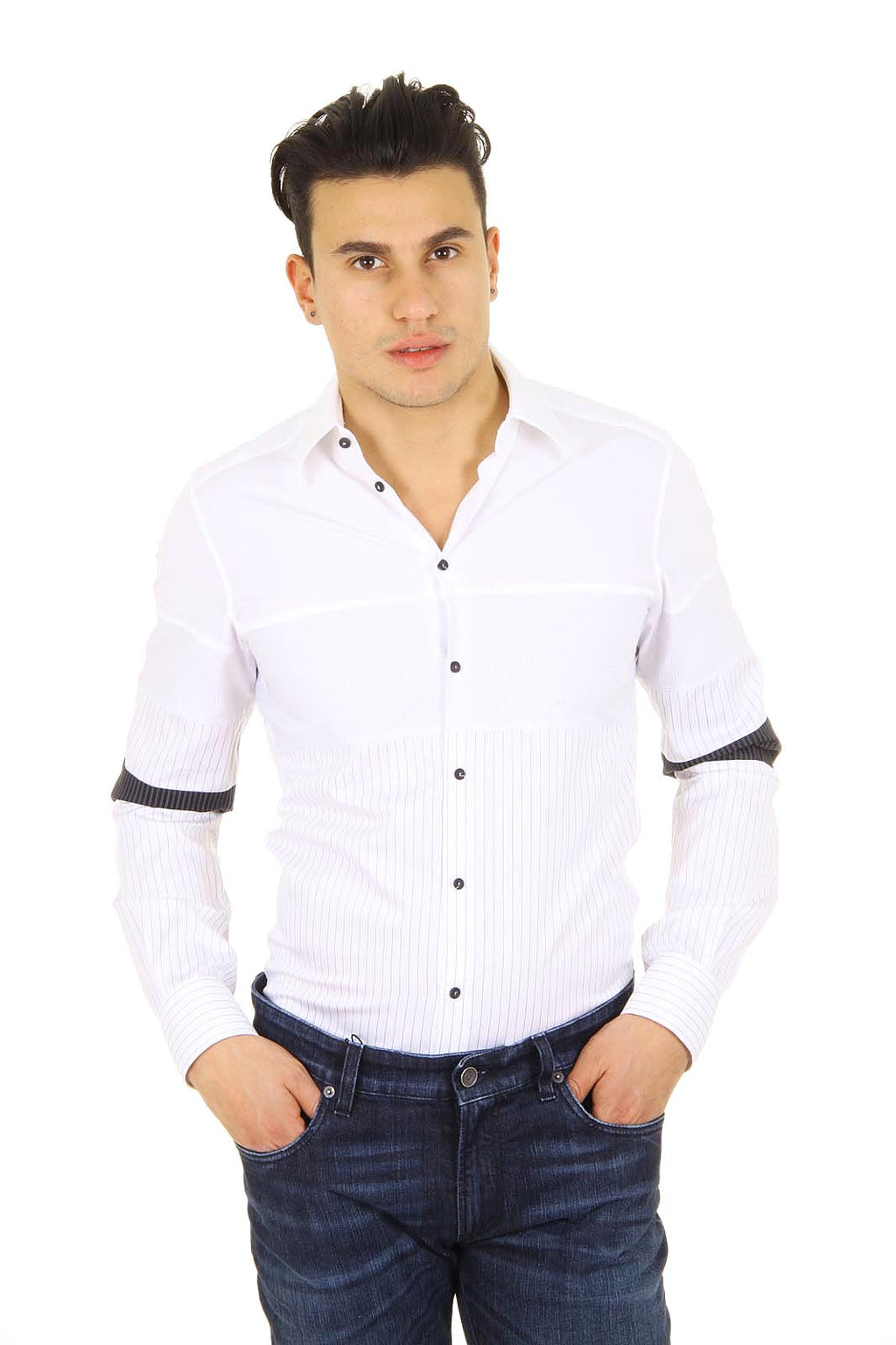 Camisa Dolce & Gabbana de manga larga para hombre G5CL5T G9U53 W0800
