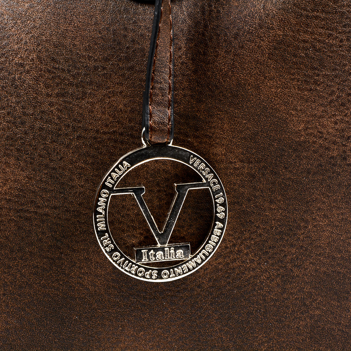 V 1969 Italia Womens Handbag Brown CARION