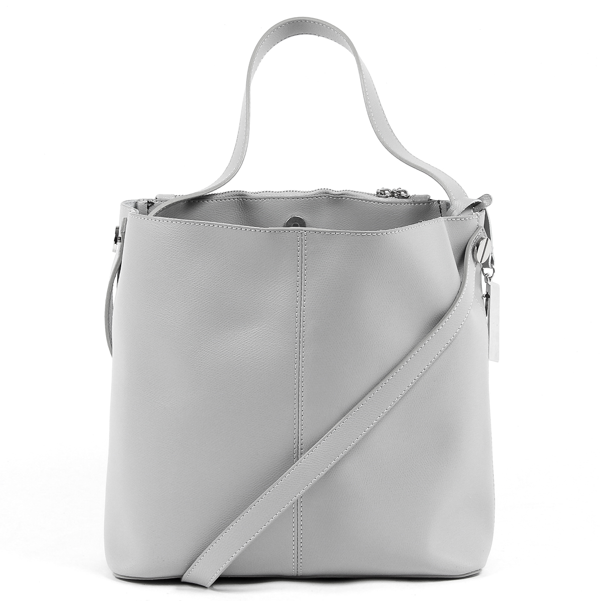 Andrew Charles Womens Handbag Grey KYLA