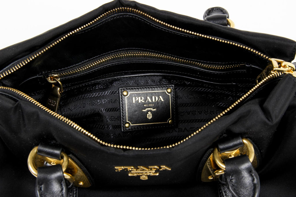 Bolso de mano convertible Prada para mujer BN1903 Tessuto de nailon con asa superior