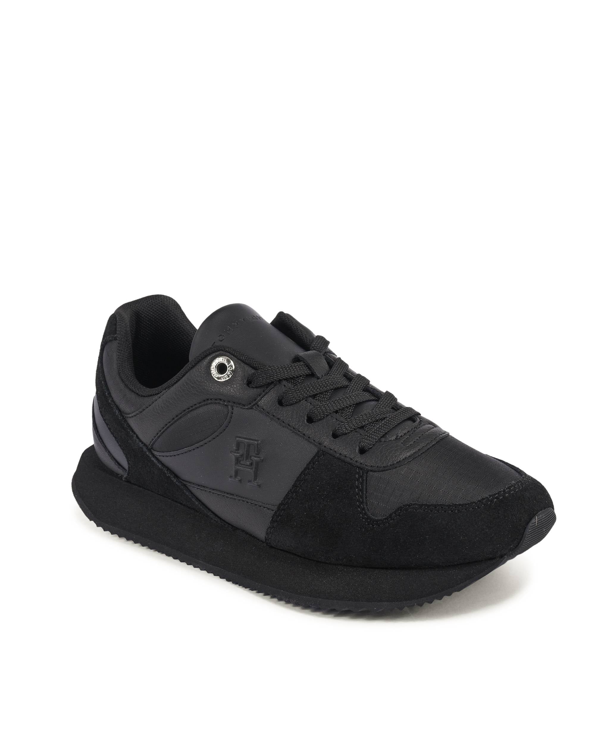 Zapatillas Tommy Hilfiger para mujer negras FW0FW07585BDS