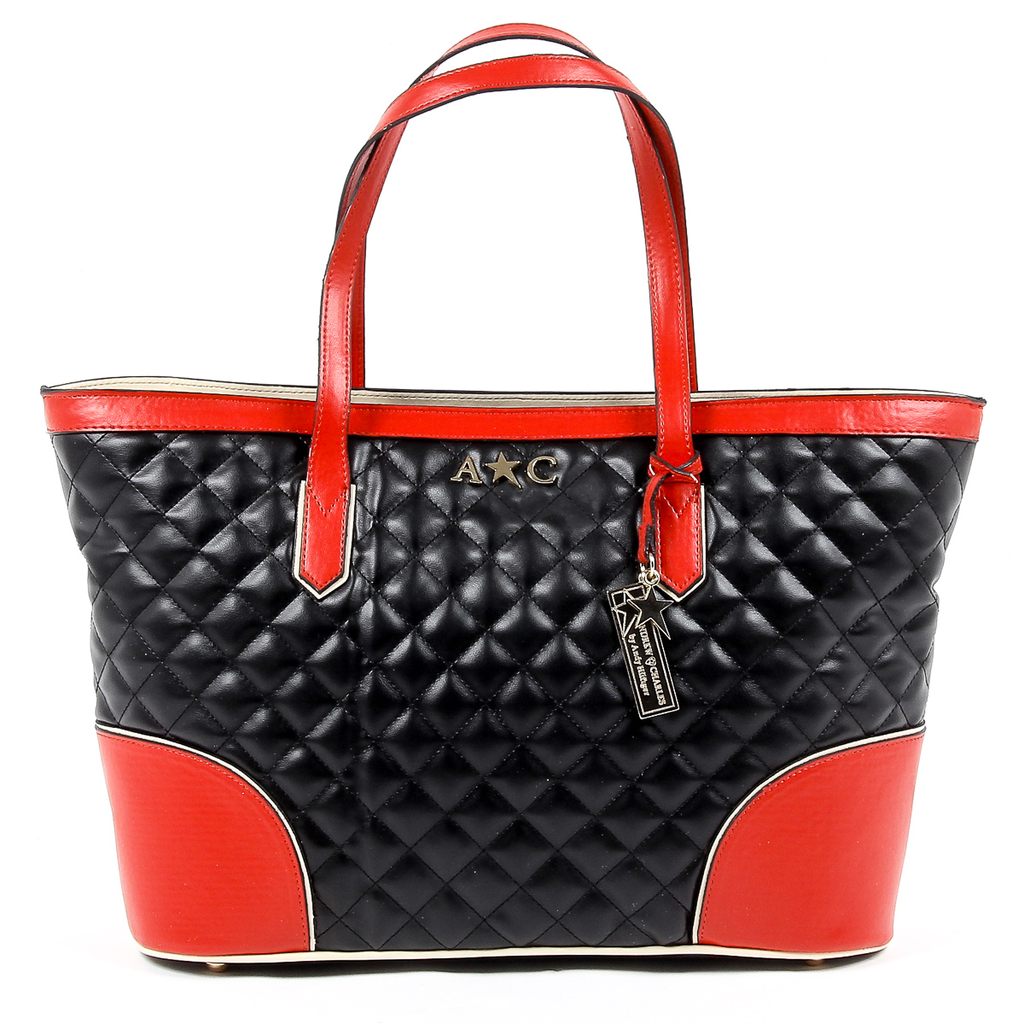 Bolso de mano para mujer Andrew Charles negro LILLI