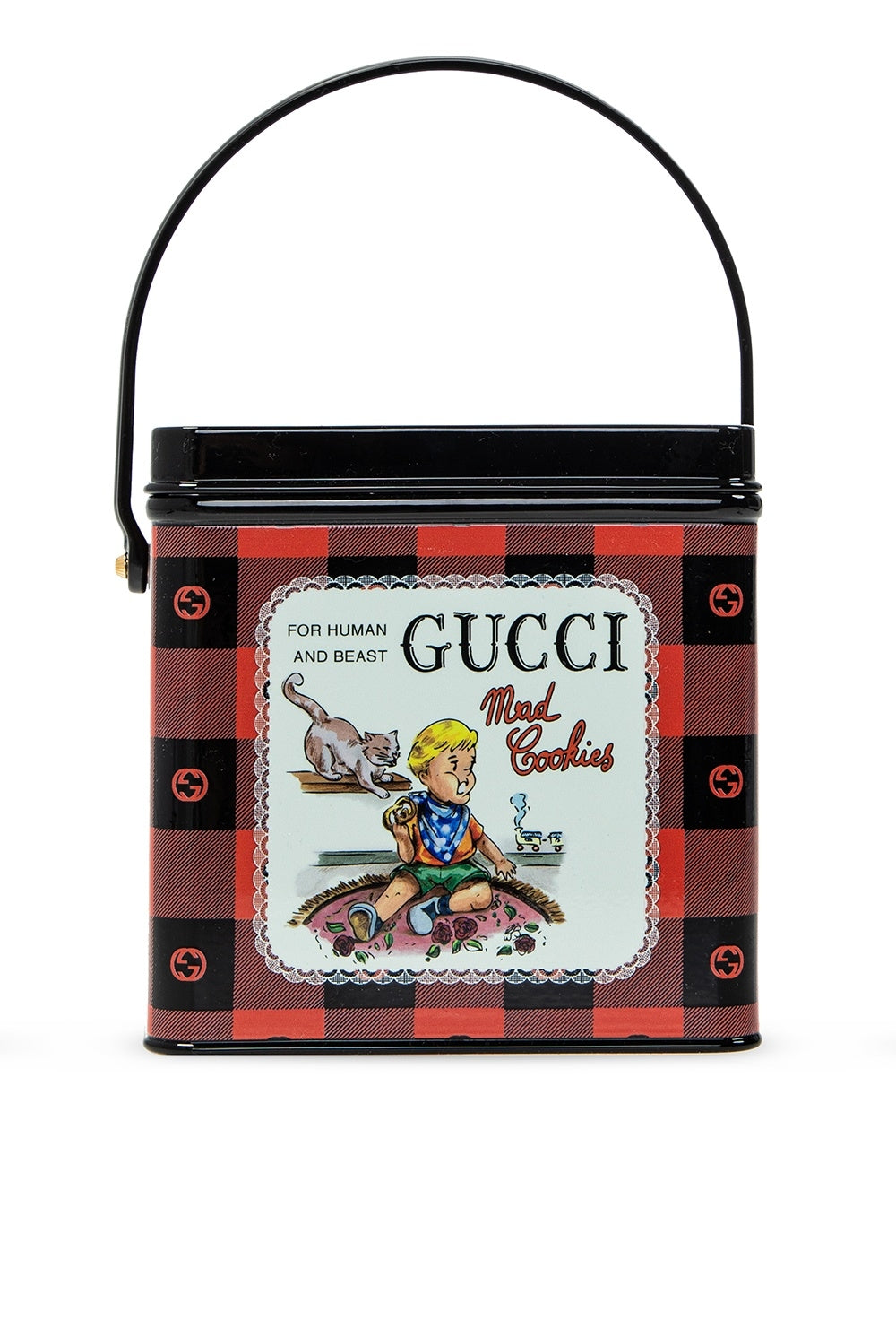 Bolso Gucci Box rojo multicolor