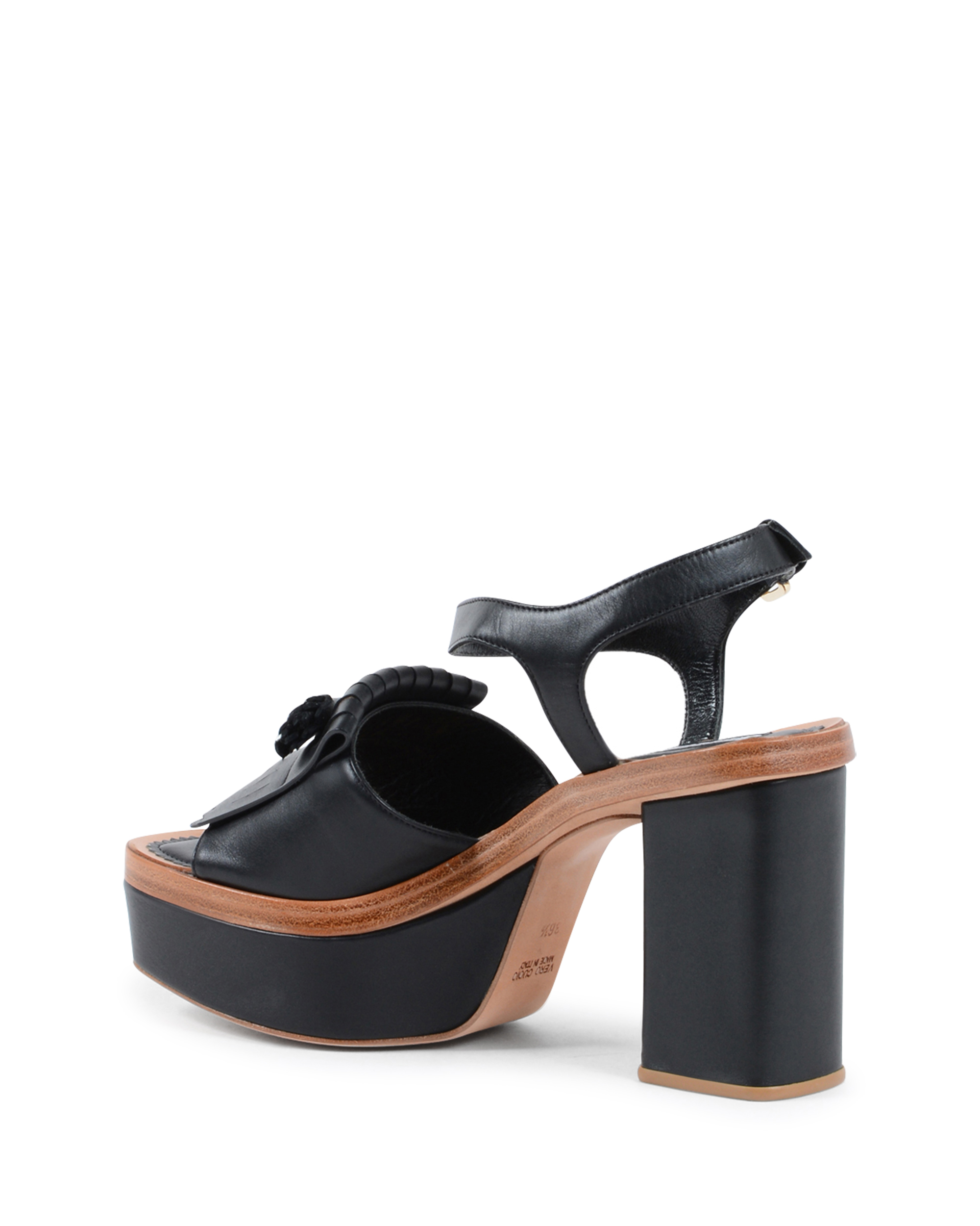 Sandalia Fratelli Rossetti Mujer Negro 66196 PETAL NERO