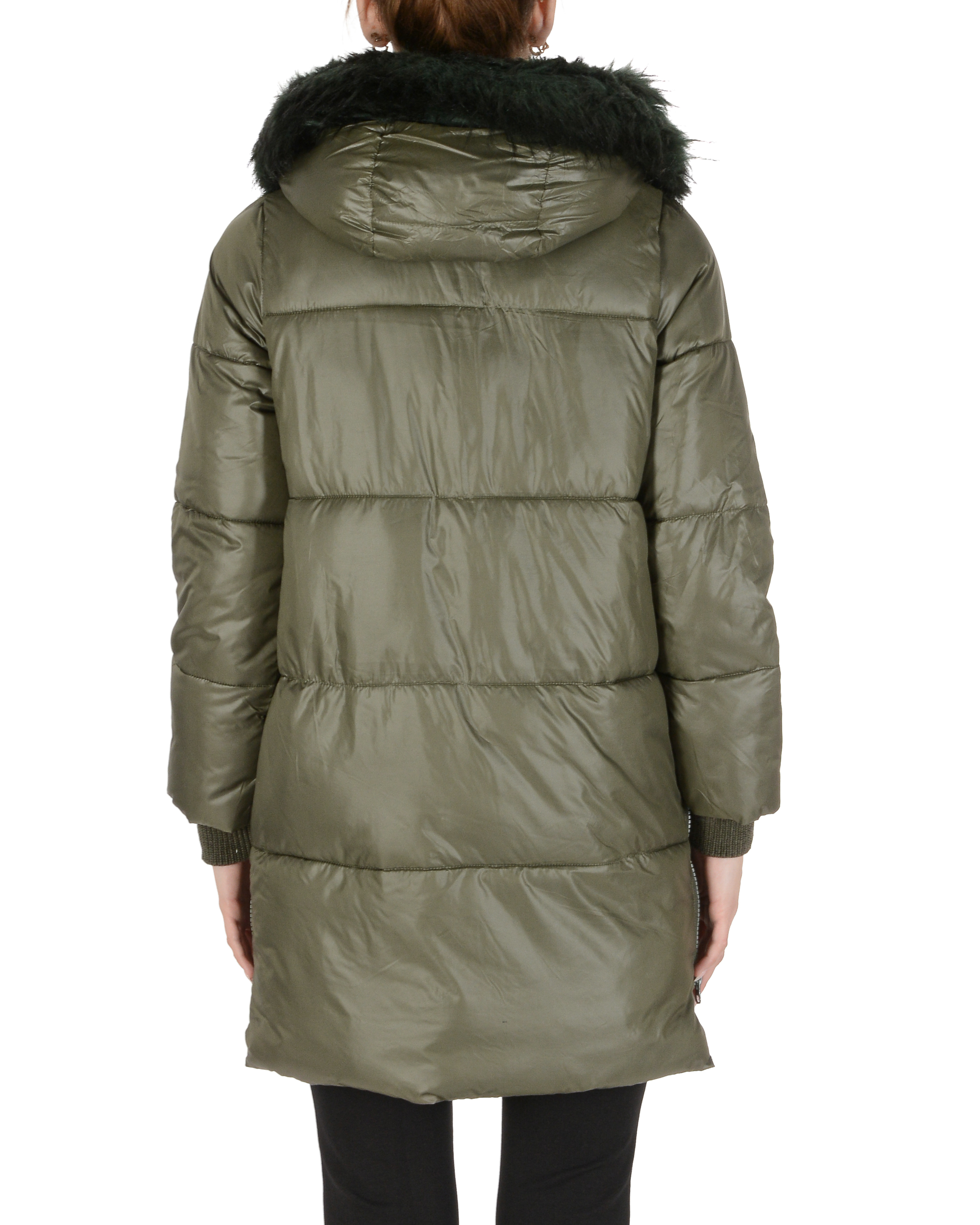 19V69 Italia Chaqueta de mujer Verde oscuro SAMIRA VERDE OSCURO