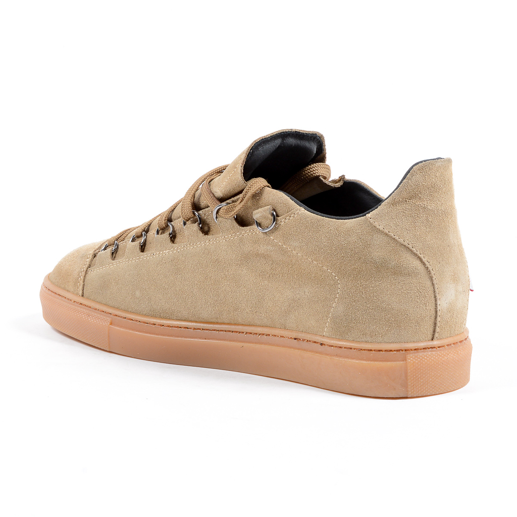Andrew Charles Mens Sneaker Beige PRINCE