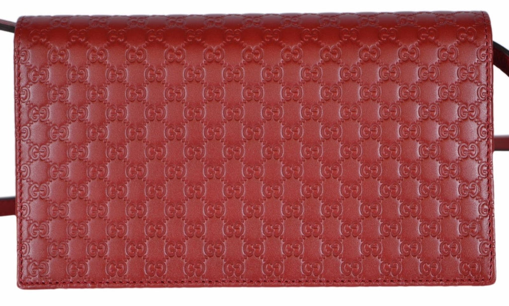 Bolso bandolera Gucci Guccissima rojo
