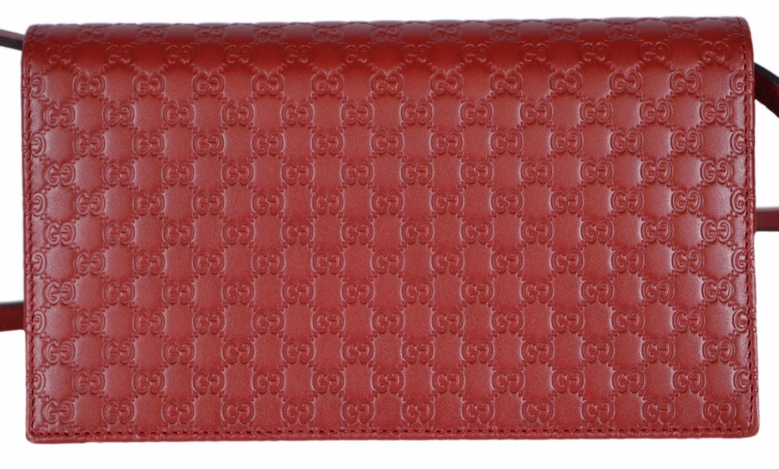 Bolso bandolera Gucci Guccissima rojo