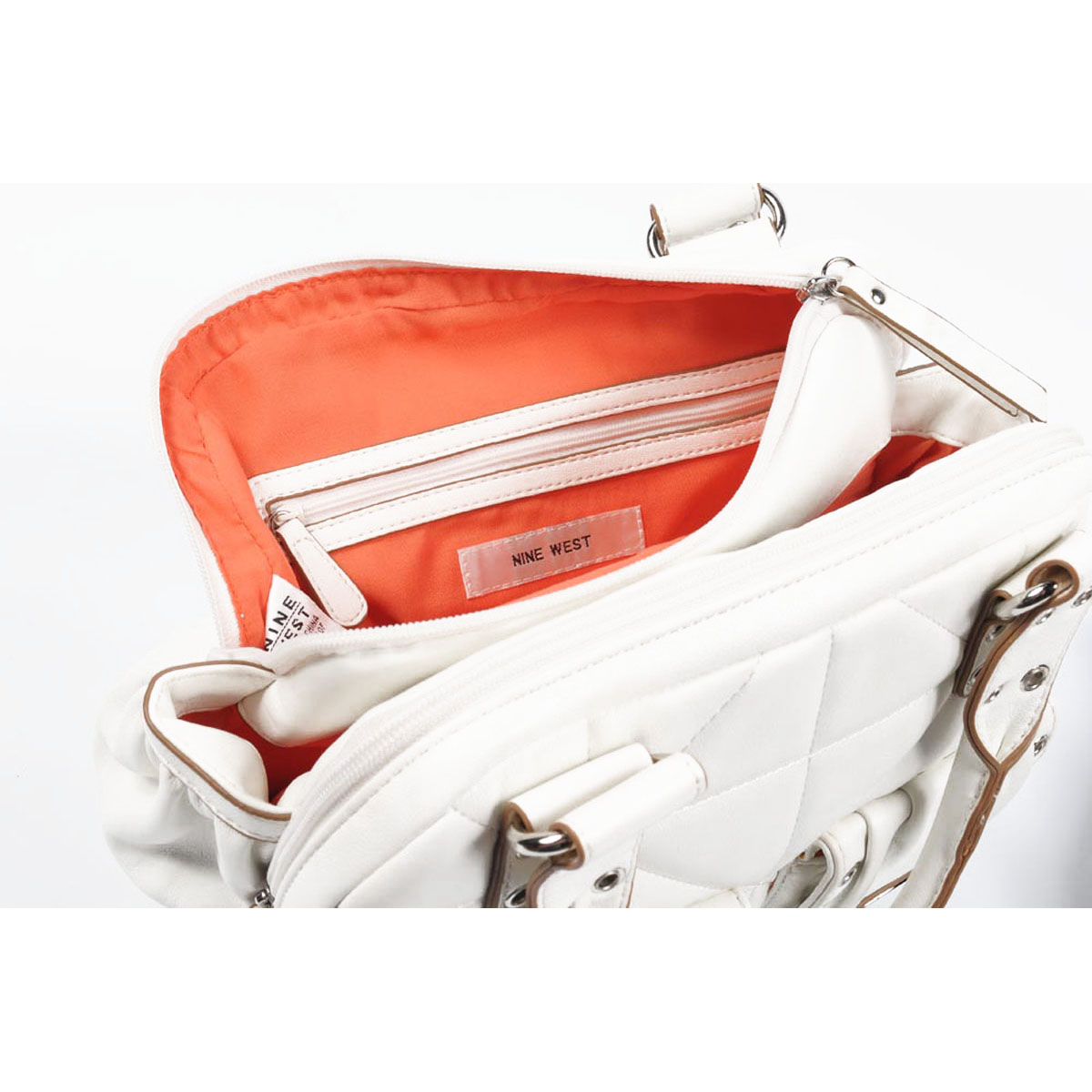 Bolso de mano Nine West para mujer 207401 BLANCO