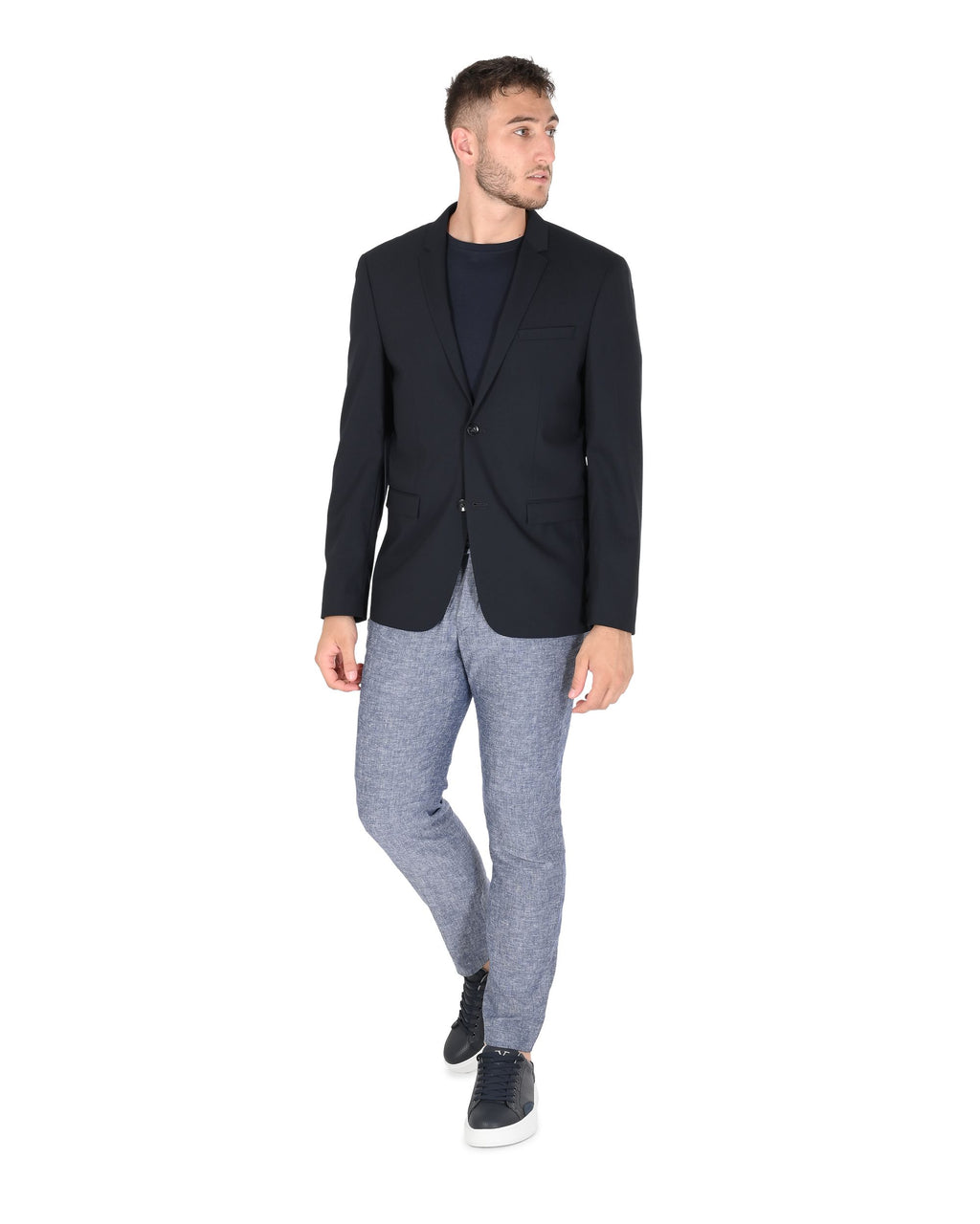 Calvin Klein Mens Blazer Blue K1EK101790411