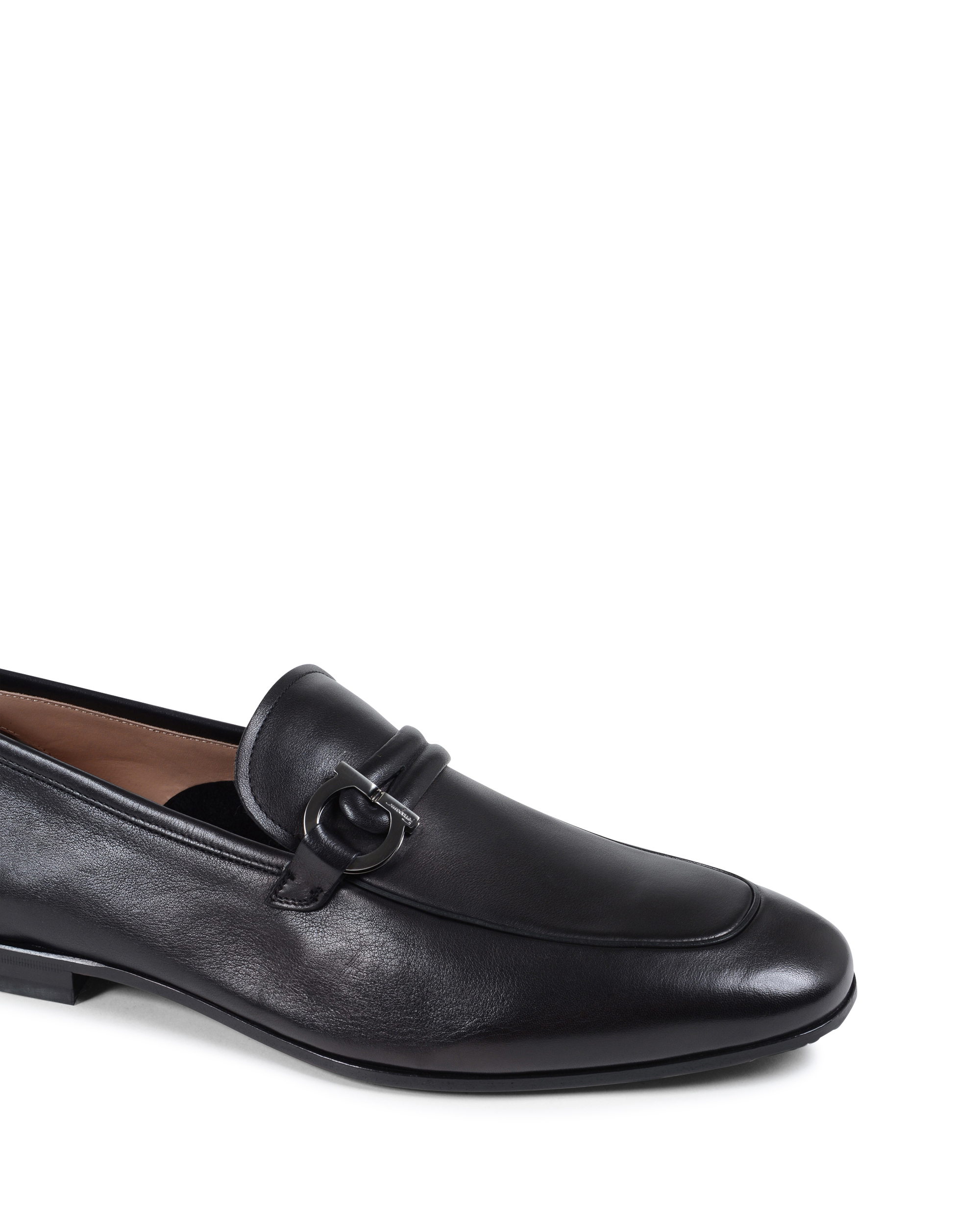 Mocasines negros para hombre Salvatore Ferragamo BONN