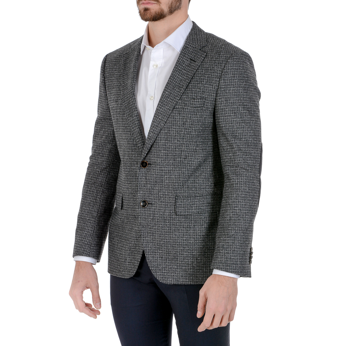 Chaqueta Hugo Boss para hombre de manga larga gris JAYDEN