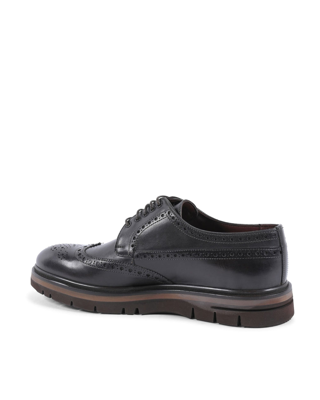 Zapatos brogue para hombre Dee Ocleppo EB138 VITELLO T MORO