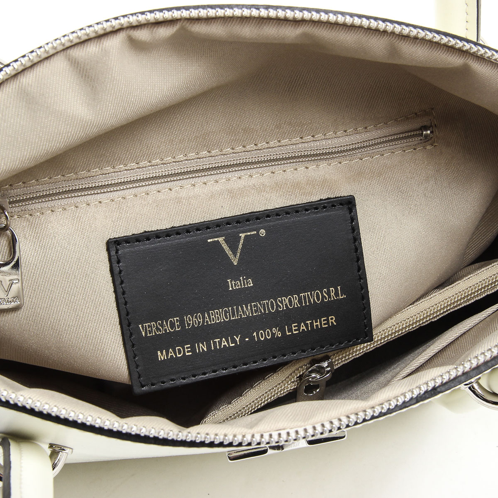 Bolso Mujer V 1969 Italia V003-S RUGA CREMA