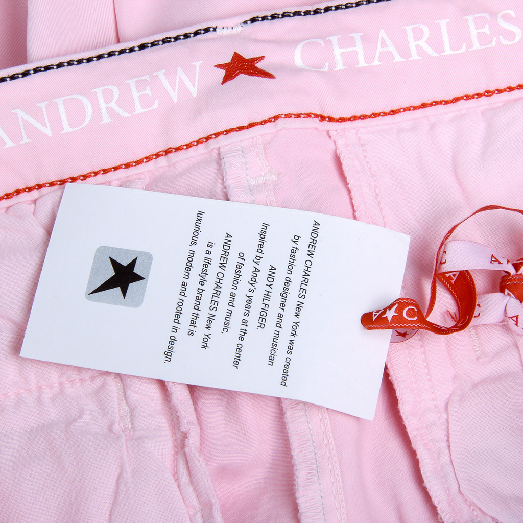 Pantalones cortos Andrew Charles para mujer, color rosa, SAFIA