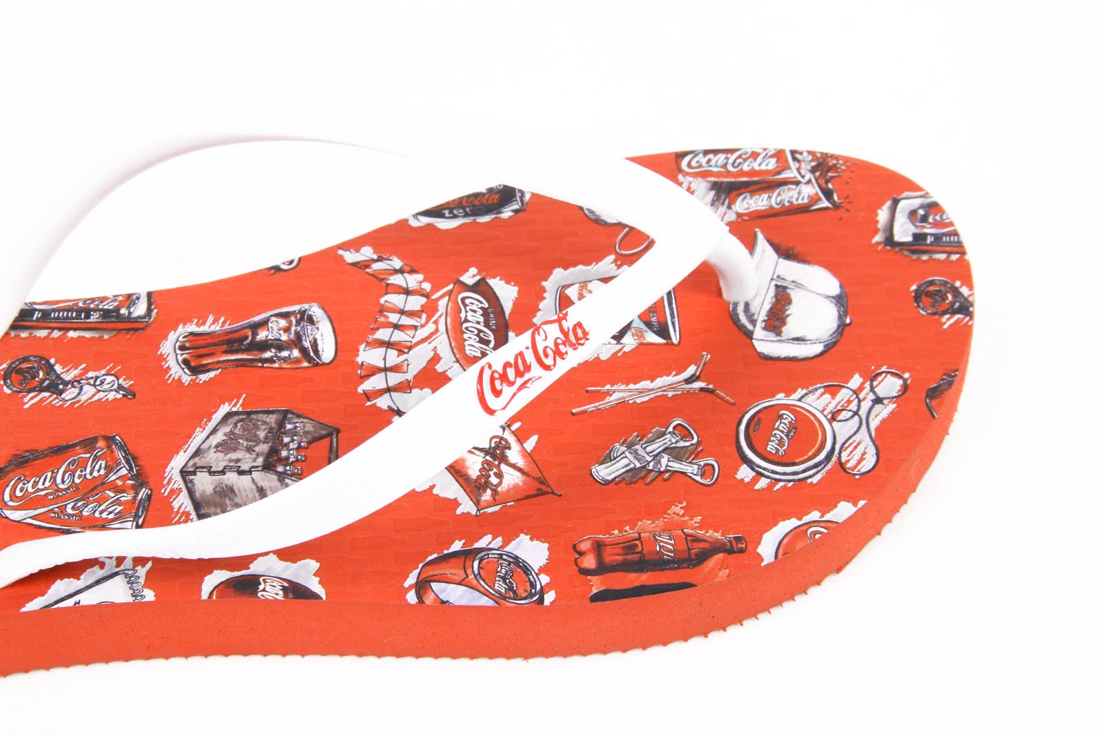 Chanclas Coca Cola para mujer CCA0636 ACE ROJO