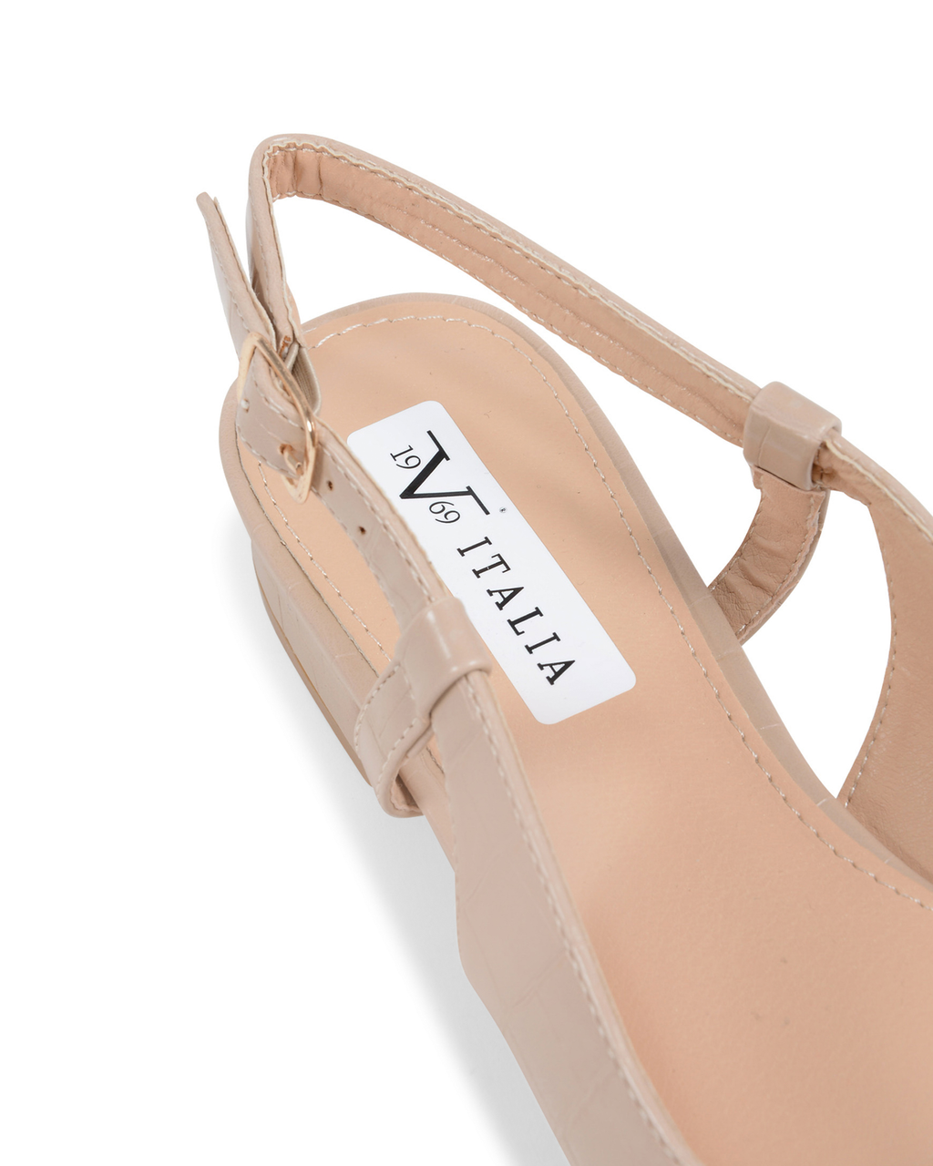 19V69 Italia Bailarina destalonada para mujer Beige V81831 BEIGE