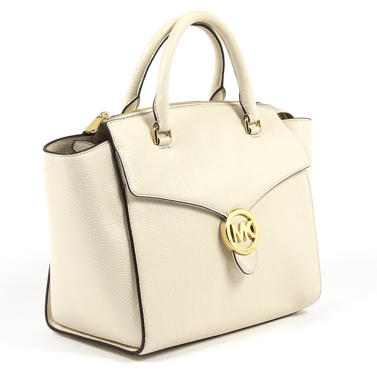 Michael Kors Womens Handbag VANNA 35T7GV3S3L ECRU