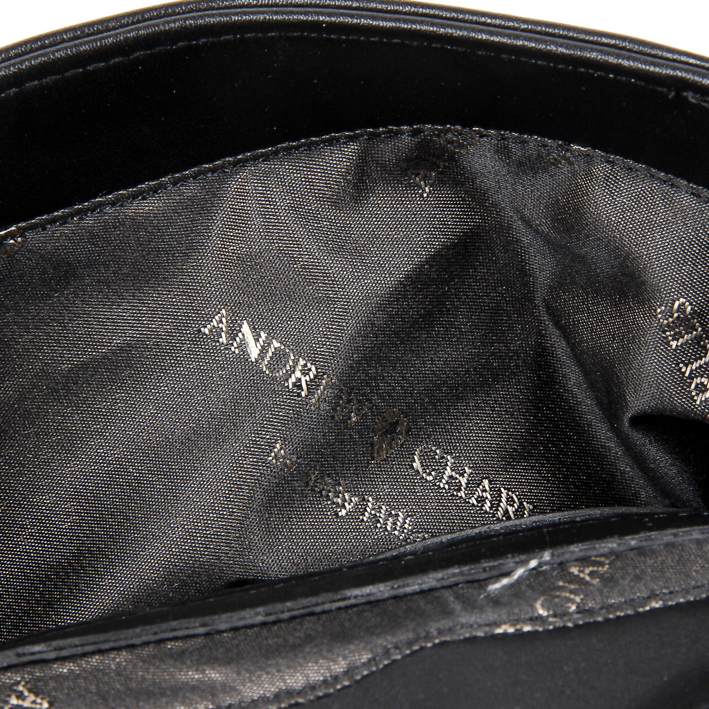 Bolso de mano Andrew Charles para mujer, color negro, SKYLA