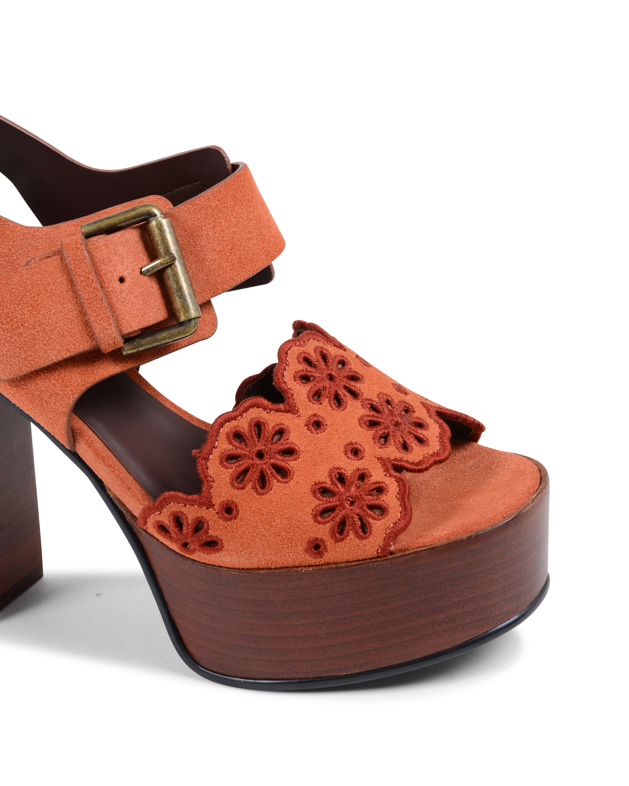 ChloÃ¨ Womens Sandal Orange SB32104A PHARD