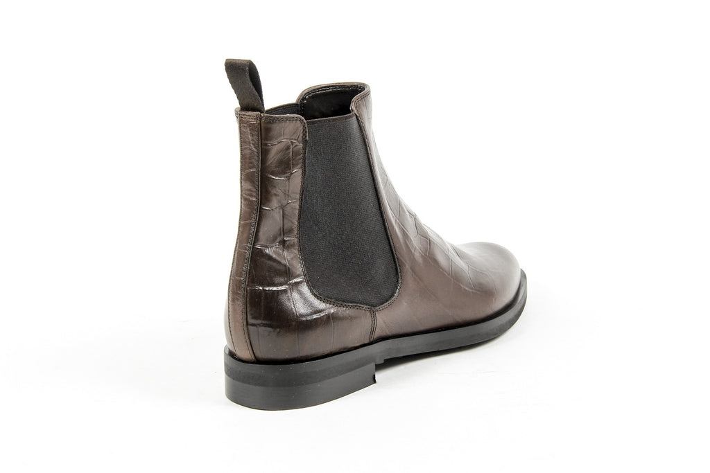 Botín de mujer V 1969 Italia B1578 COCCO CASHMERE BROWN