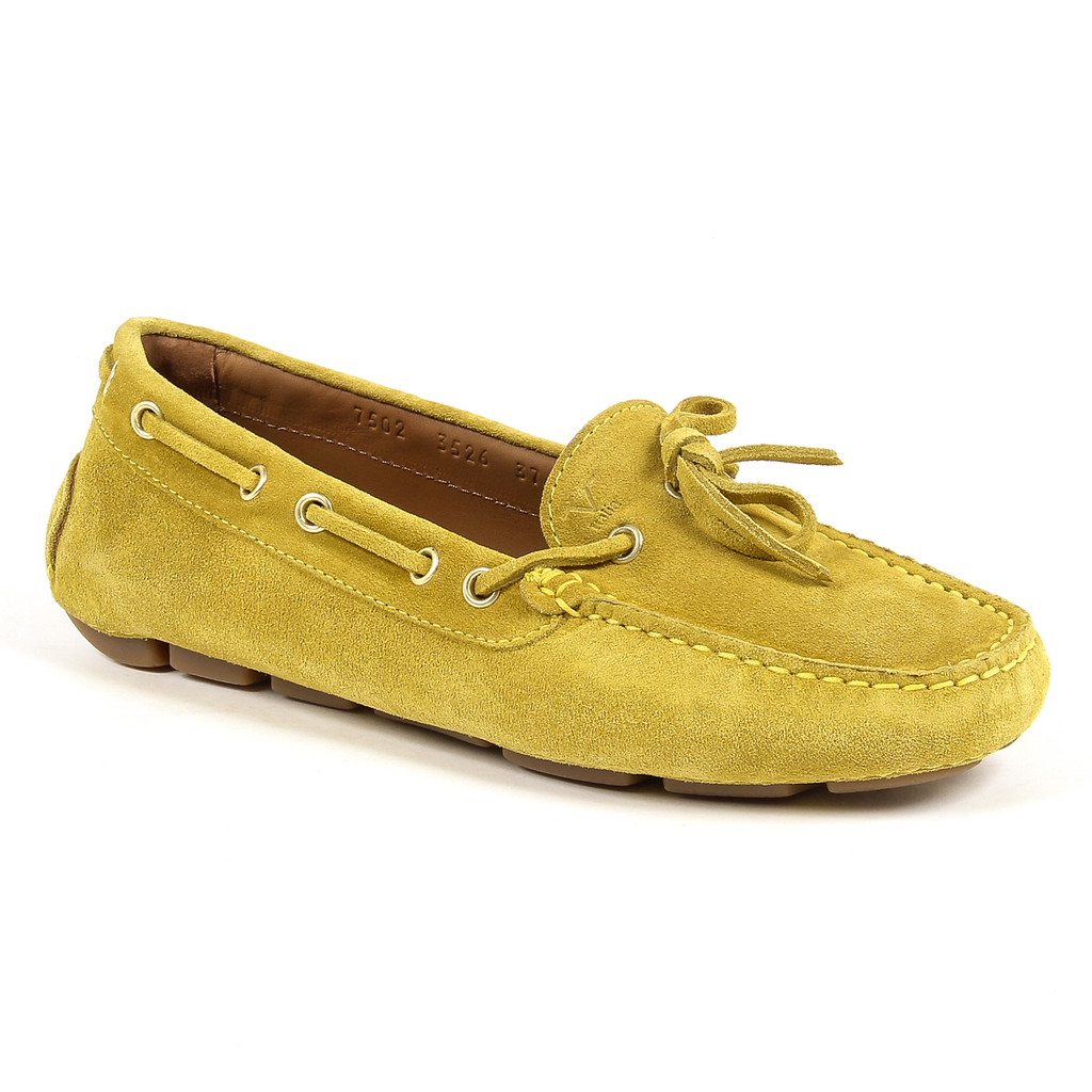 Mocasín para mujer V 1969 Italia amarillo PISA