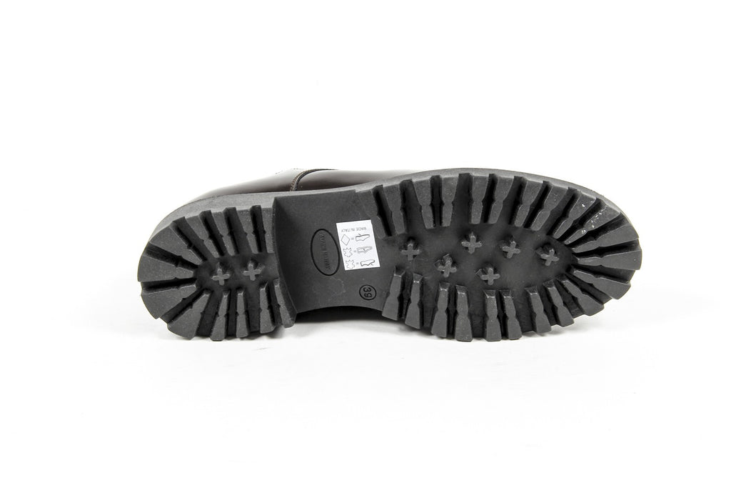 V 1969 Italia Zapato con cordones para mujer C01 ABRASIVATO MORO