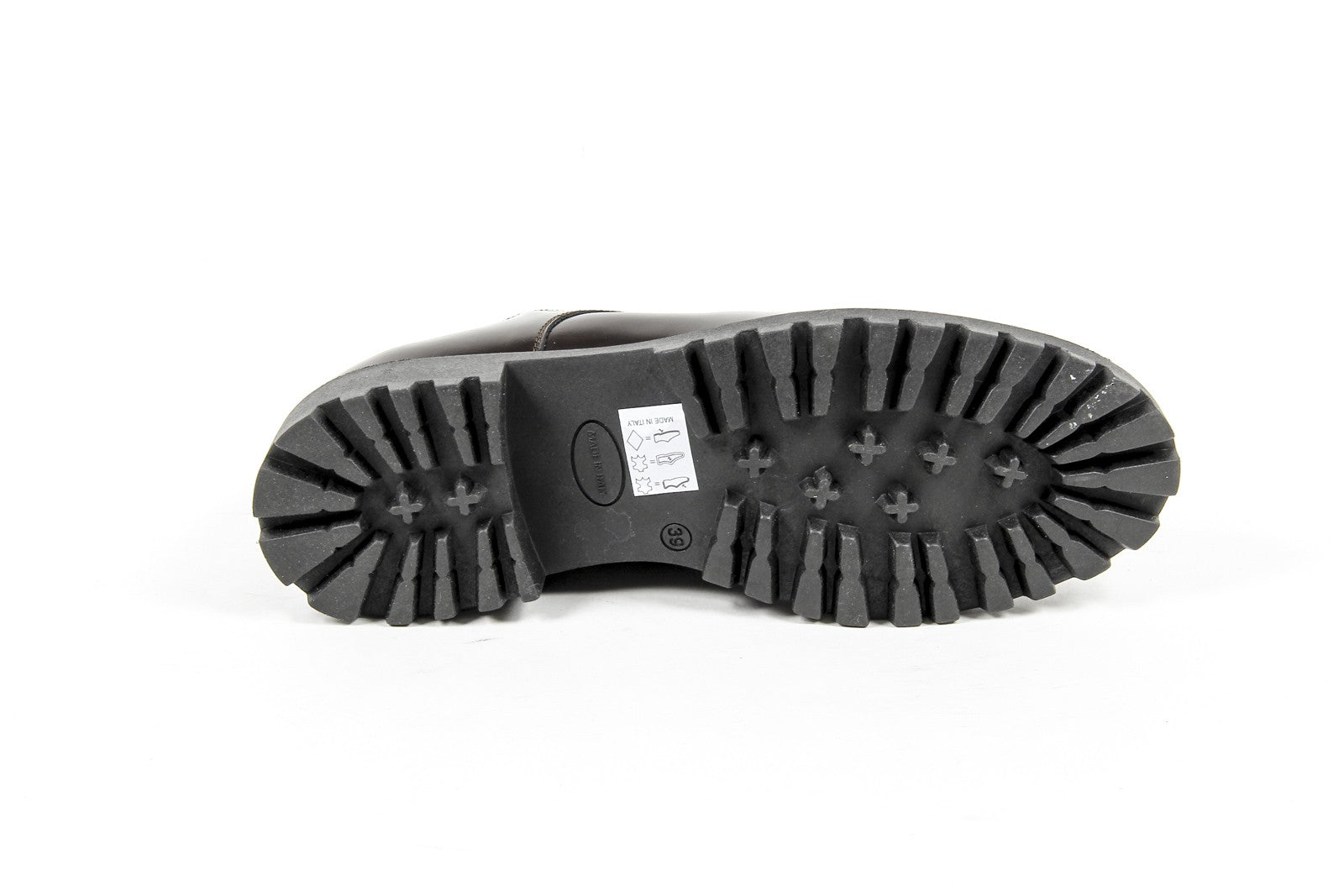 V 1969 Italia Zapato con cordones para mujer C01 ABRASIVATO MORO