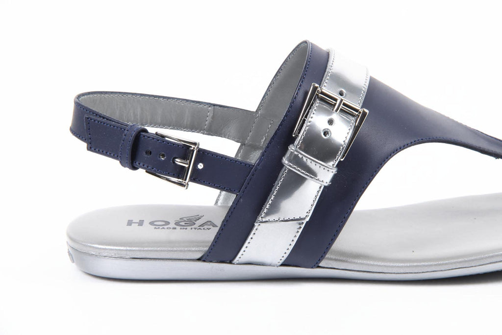 Sandalia plana para mujer Hogan HXW1330R4408LI833O
