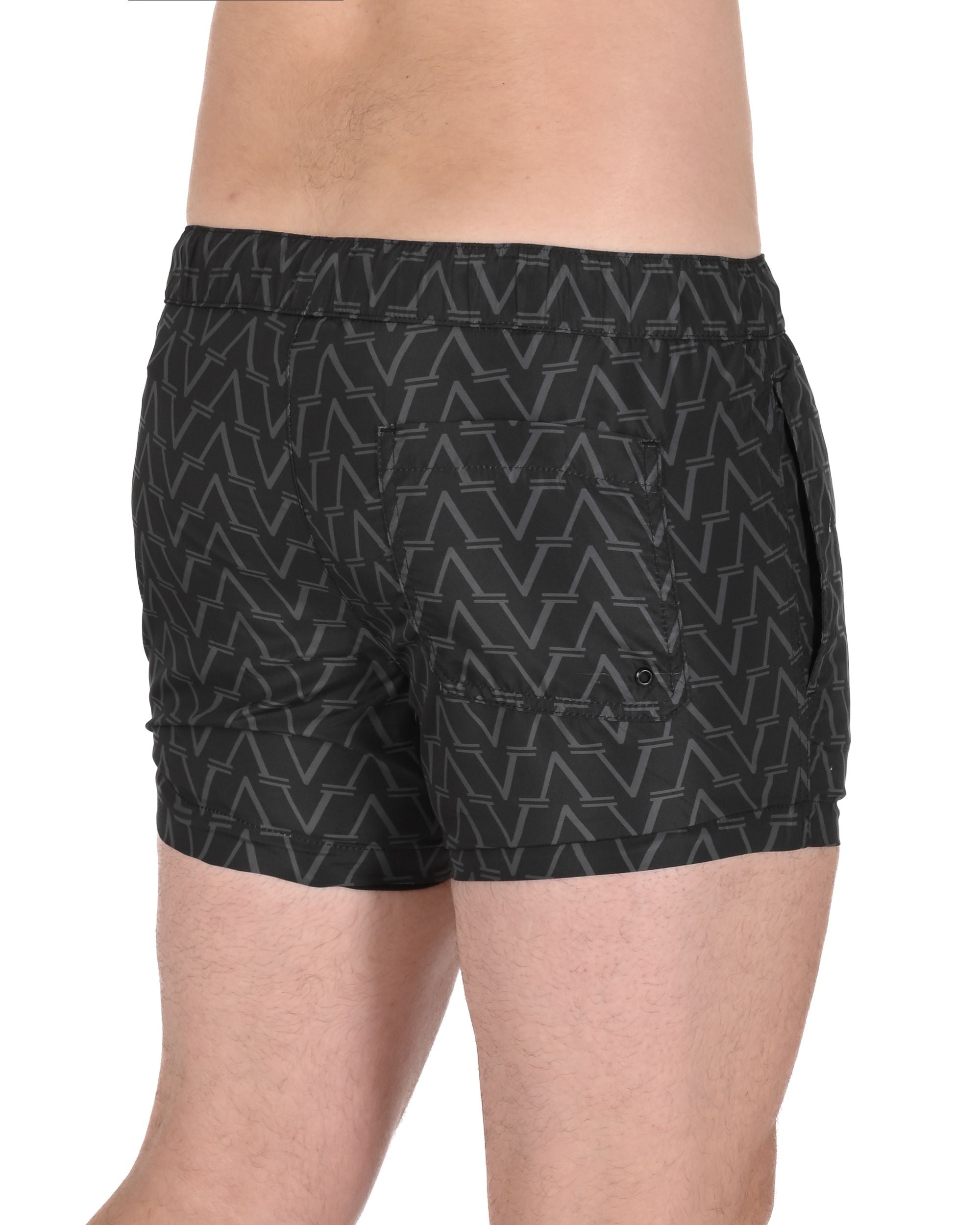 19V69 Italia Mens Swimwear Trunk VSC1MBS02 BLACK