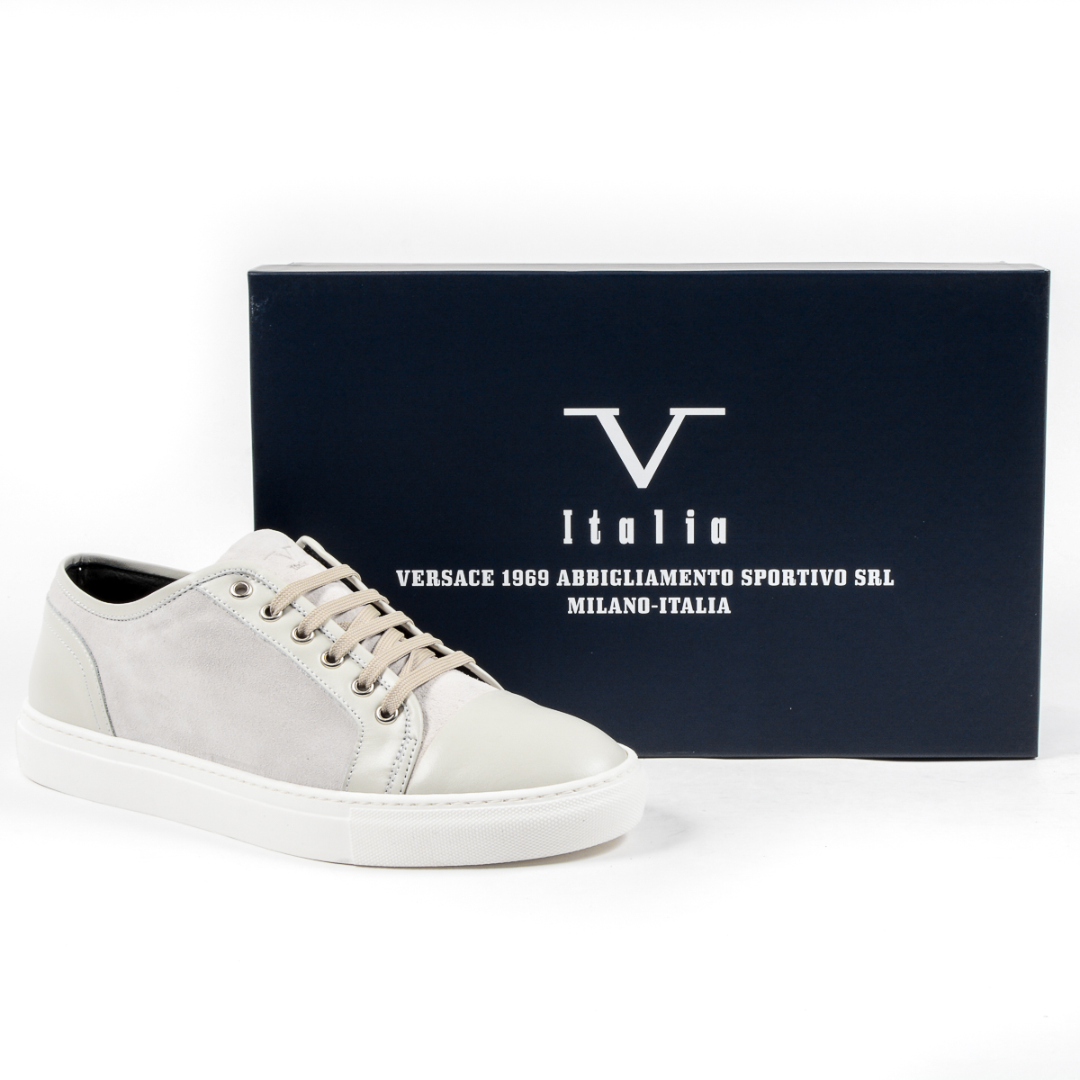 V 1969 Italia Zapatilla Hombre Gris PRATO