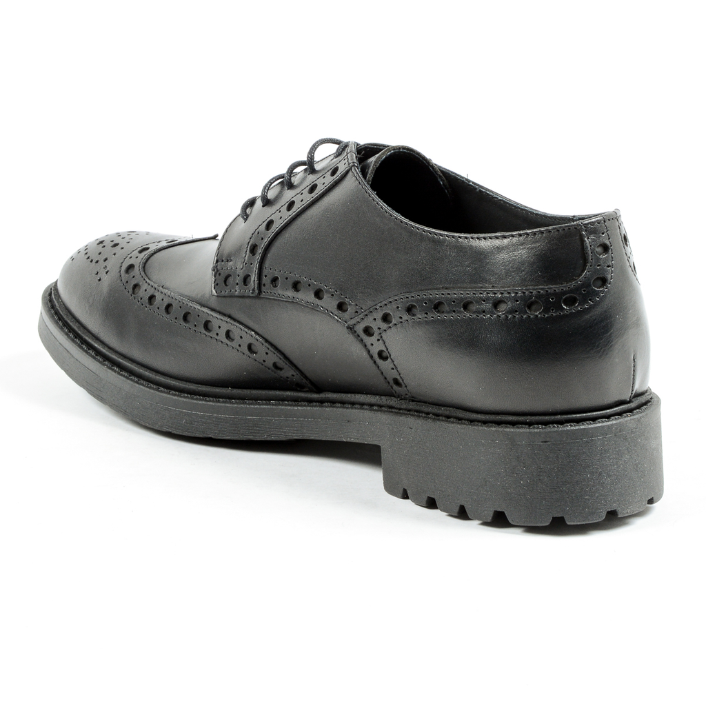 Andrew Charles Mens Classic Shoe Black EDDIE