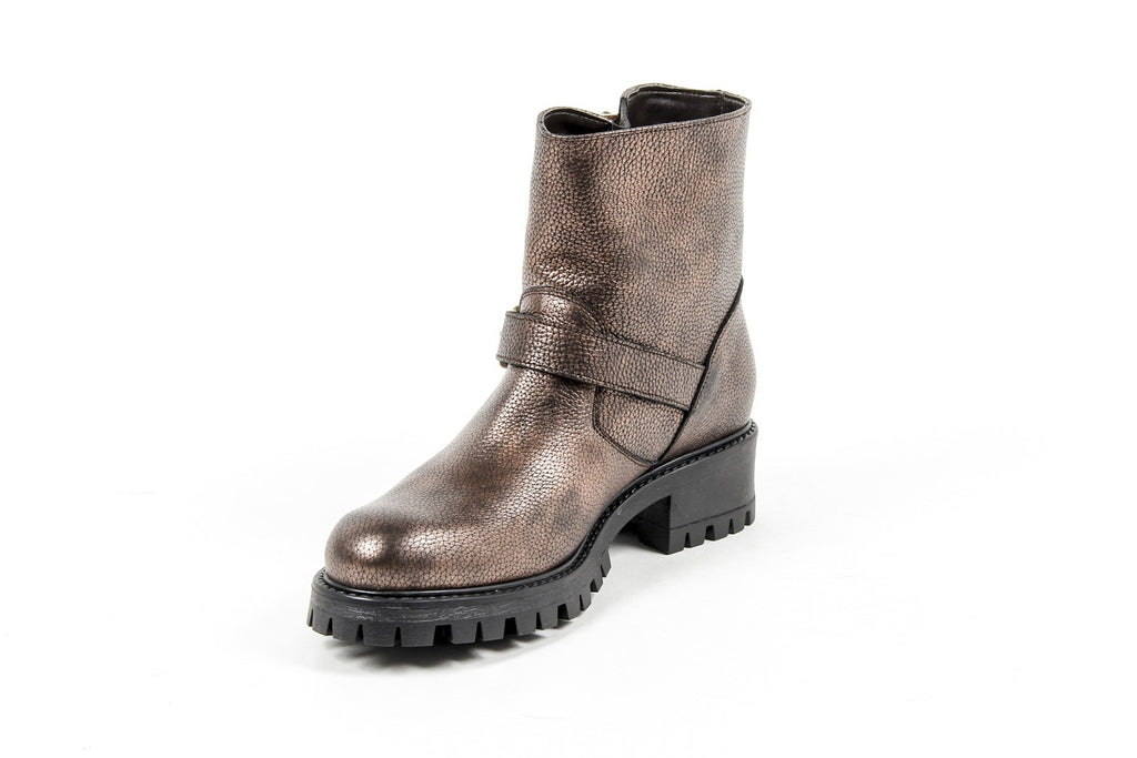 Bota corta para mujer V 1969 Italia B1441 BRONCE NATURAL