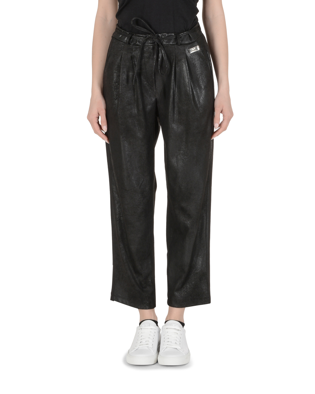 19V69 Italia Pantalones de mujer Negro BRUNA BLACK