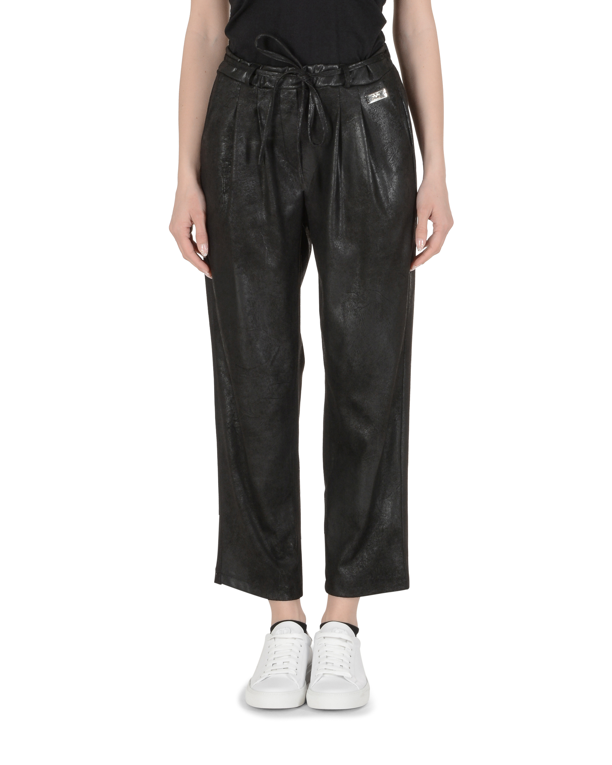 19V69 Italia Pantalones de mujer Negro BRUNA BLACK