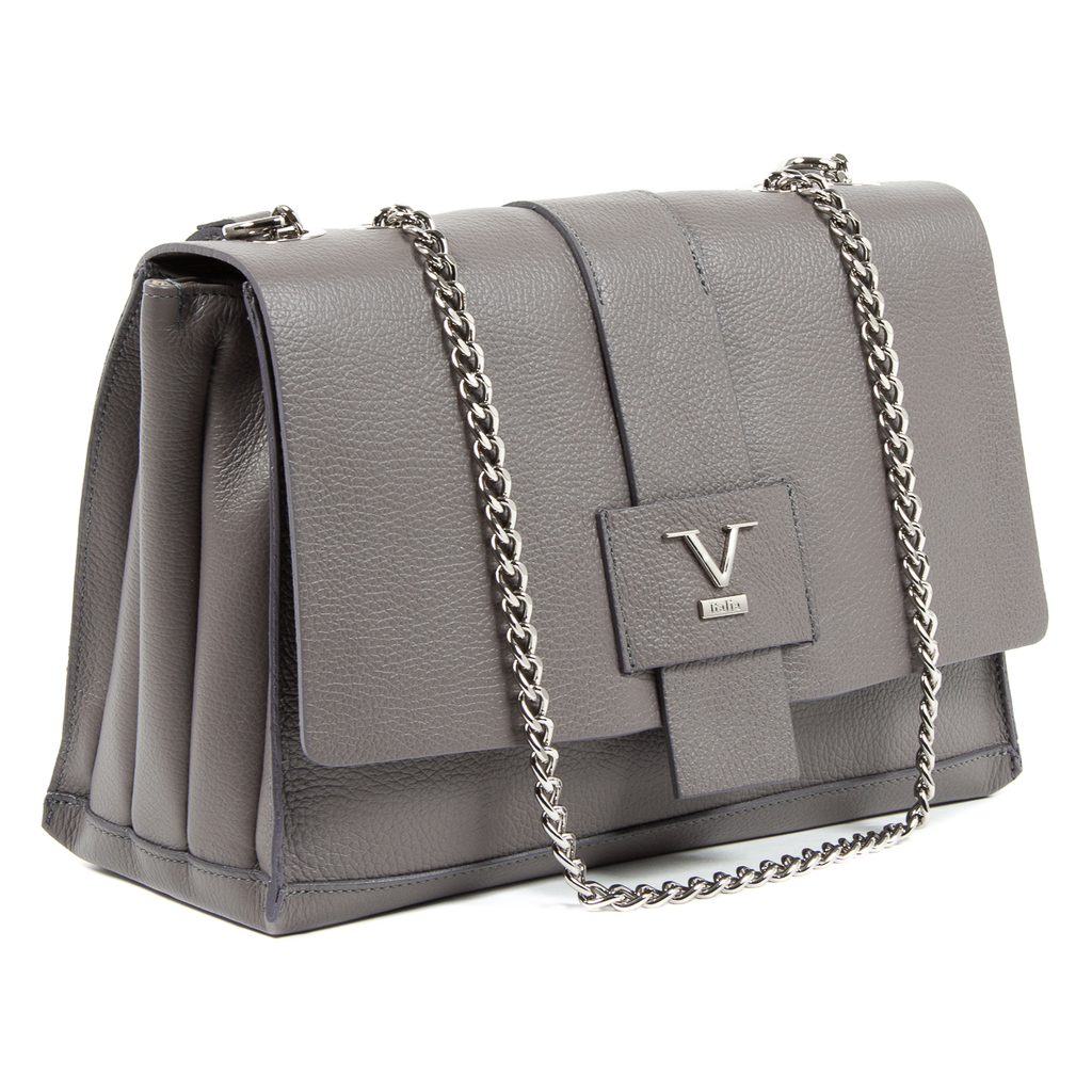 V 1969 Italia Womens Handbag Grey ELLY