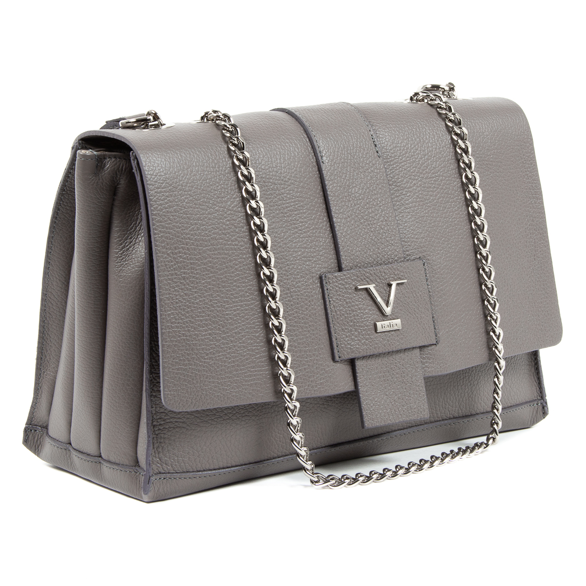 V 1969 Italia Womens Handbag Grey ELLY