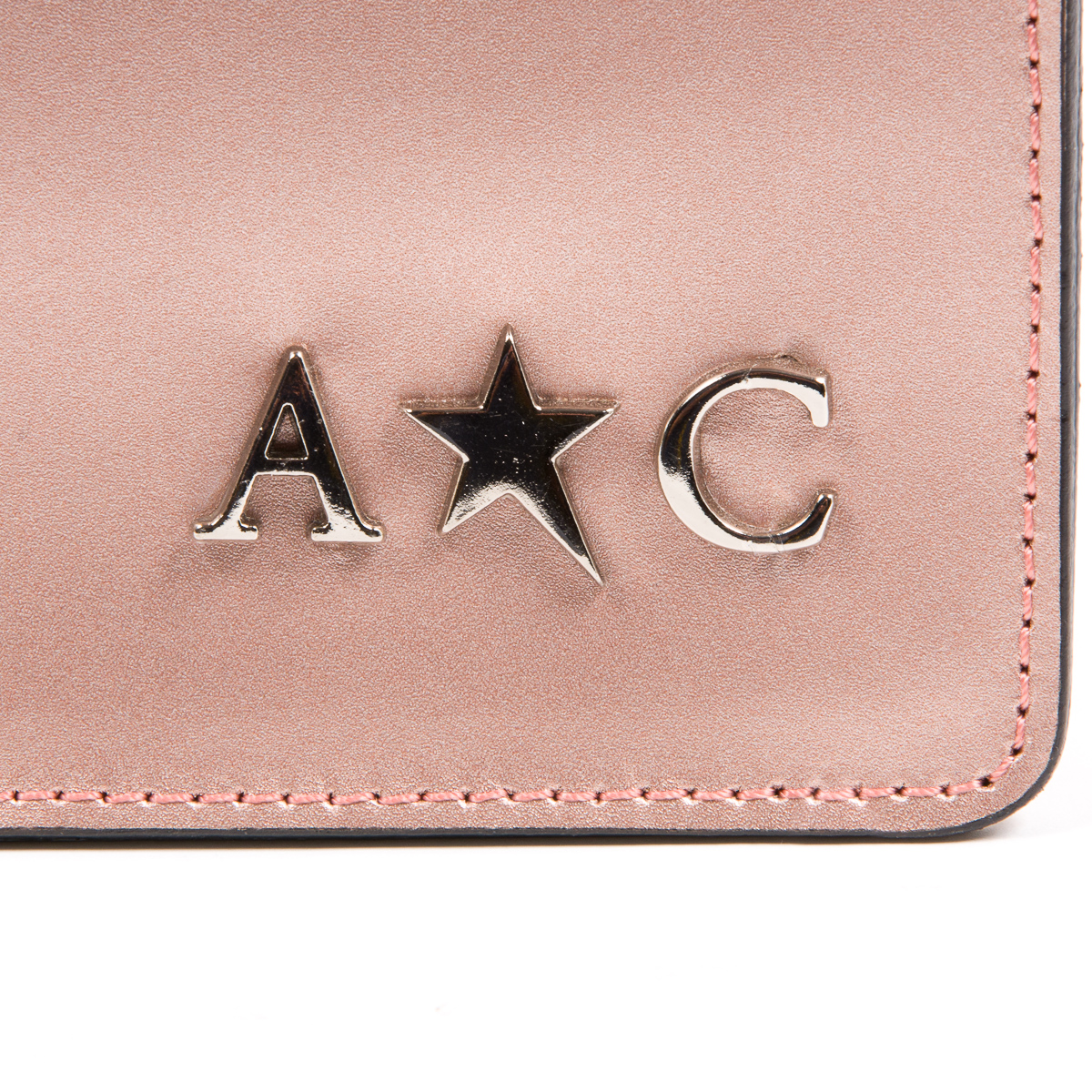 Andrew Charles Womens Handbag Pink RING