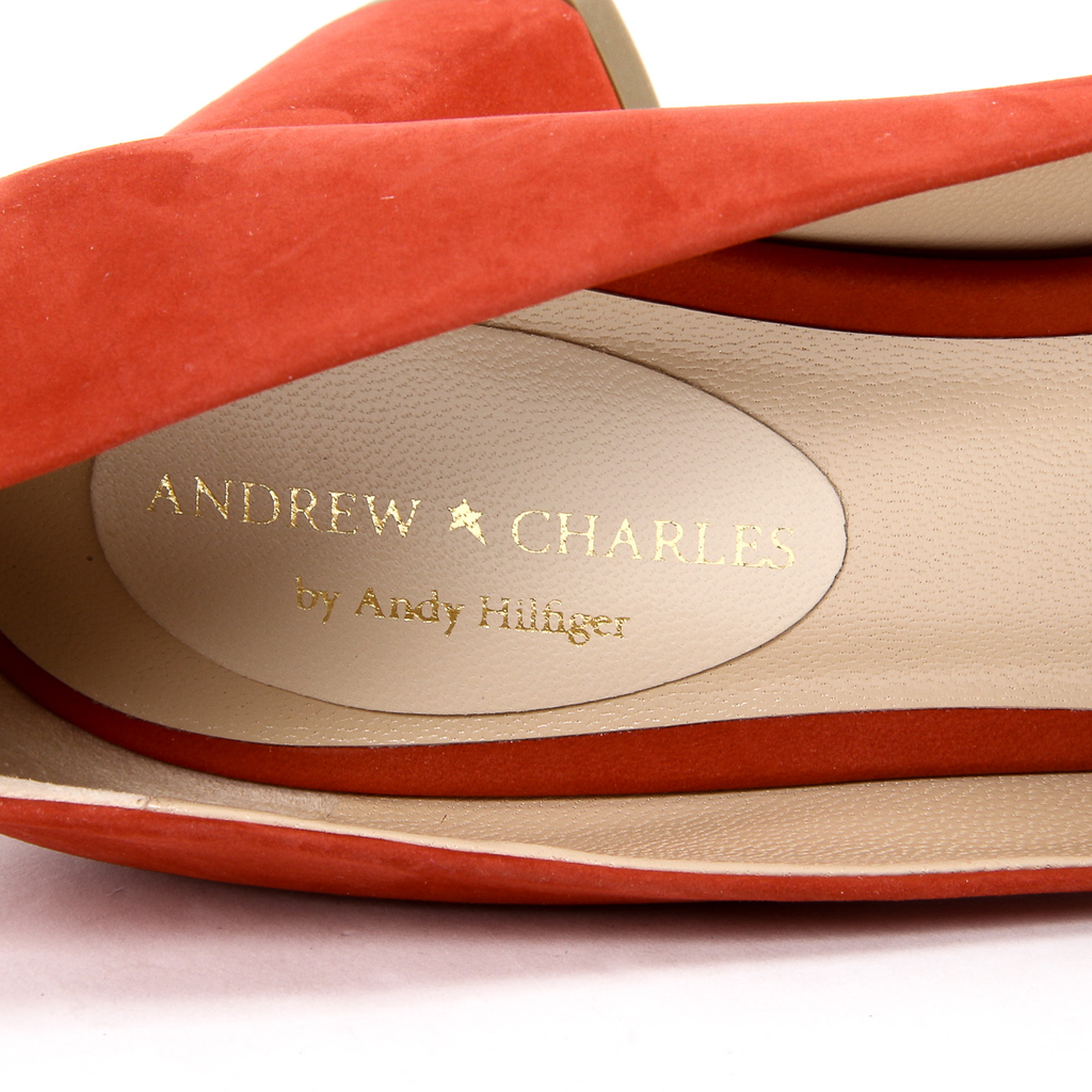 Andrew Charles Womens Pump Red EVA