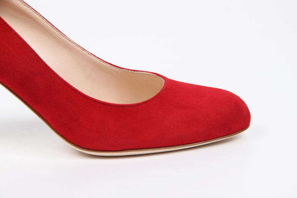 Zapatos de tacón Mujer V 1969 Italia 4665 GAE PECAM15RO CAMOSCIO ROSSO