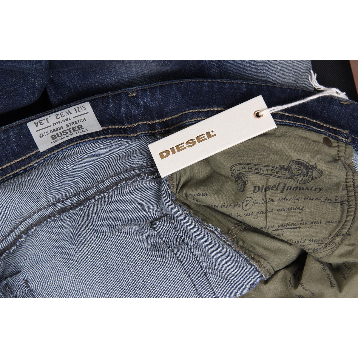 Diesel Mens Jeans BUSTER 0833F L.34