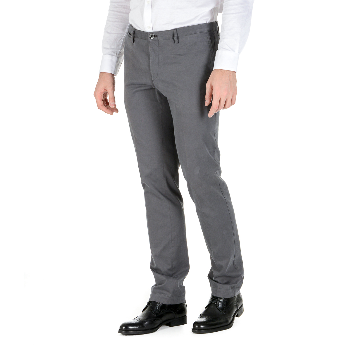Pantalones Hugo Boss para hombre gris STANINO