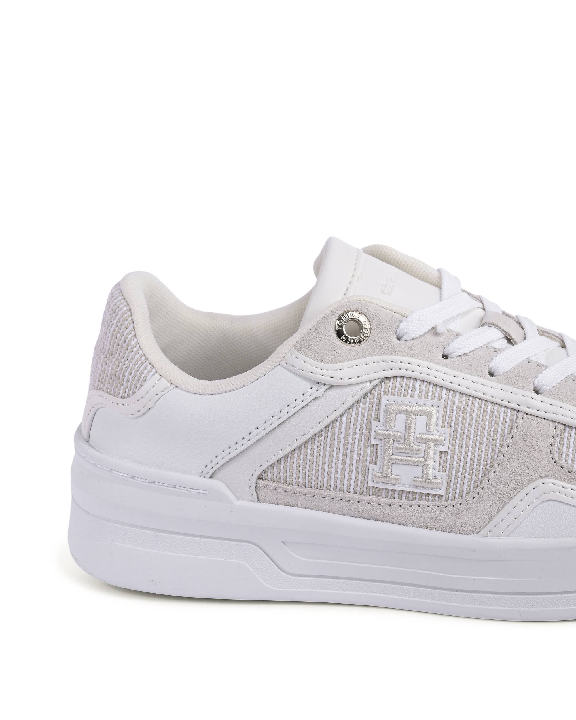 Zapatillas Tommy Hilfiger para mujer blancas FW0FW07289YBS