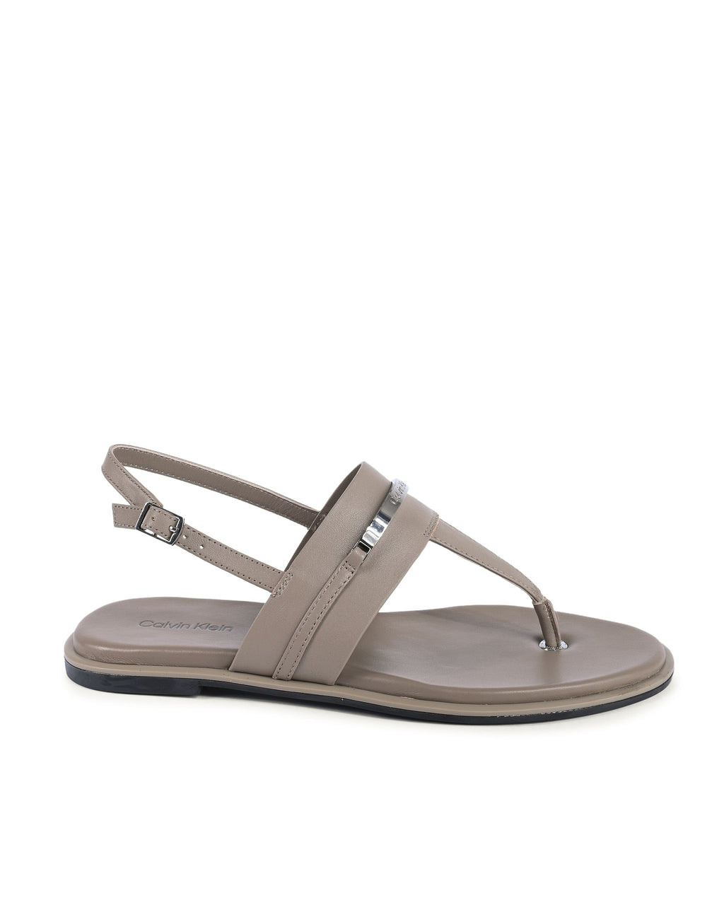 Sandalias Calvin Klein para mujer color caqui HW0HW020310I1