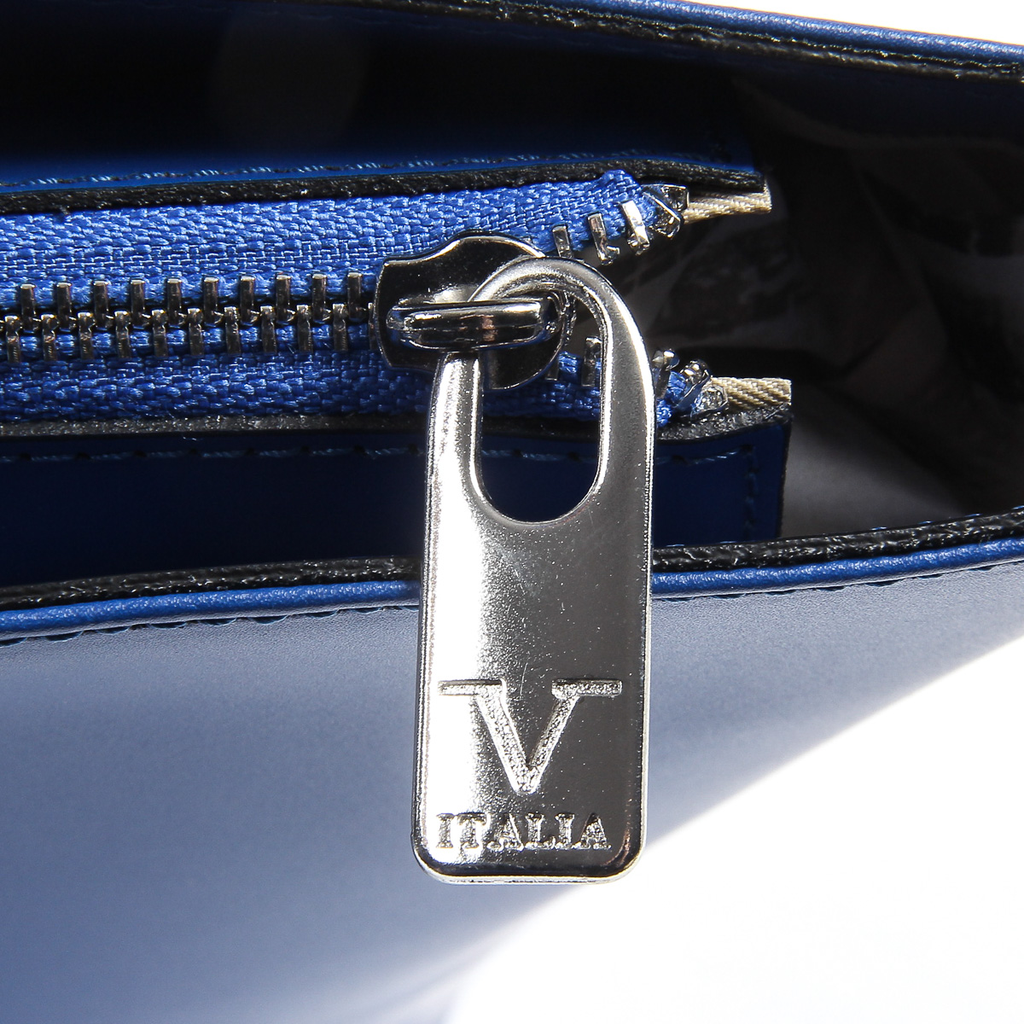 Bolso de mano para mujer V 1969 Italia V009-S RUGA BLUETTE